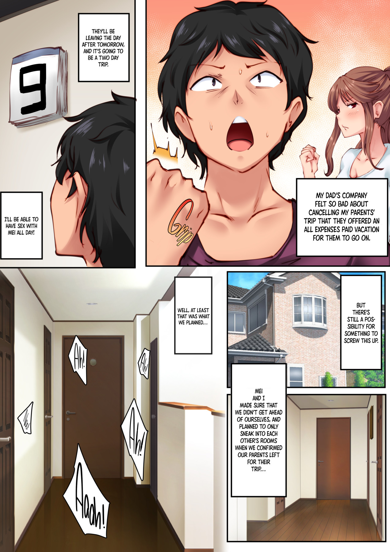 Hentai Manga Comic-Home Alone Romp With My Childhood Friend-Read-29